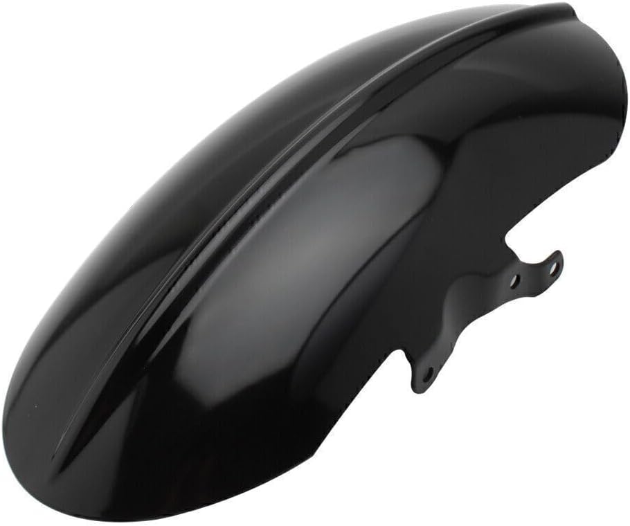 ya 4 8.10 Vivid Black Motorcycle Short Front Mudguard Fender Fit Bobber Speedmaster