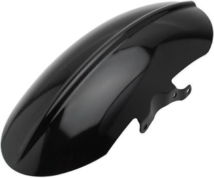 ya 4 8.10 Vivid Black Motorcycle Short Front Mudguard Fender Fit Bobber Speedmaster