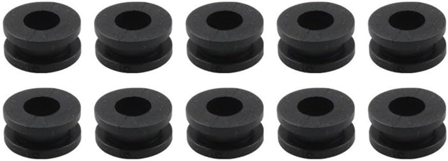 ya 23 10.7 baidi 10Pcs,M6 Motorcycle Side Cover Rubber Grommets Gasket Fairings For