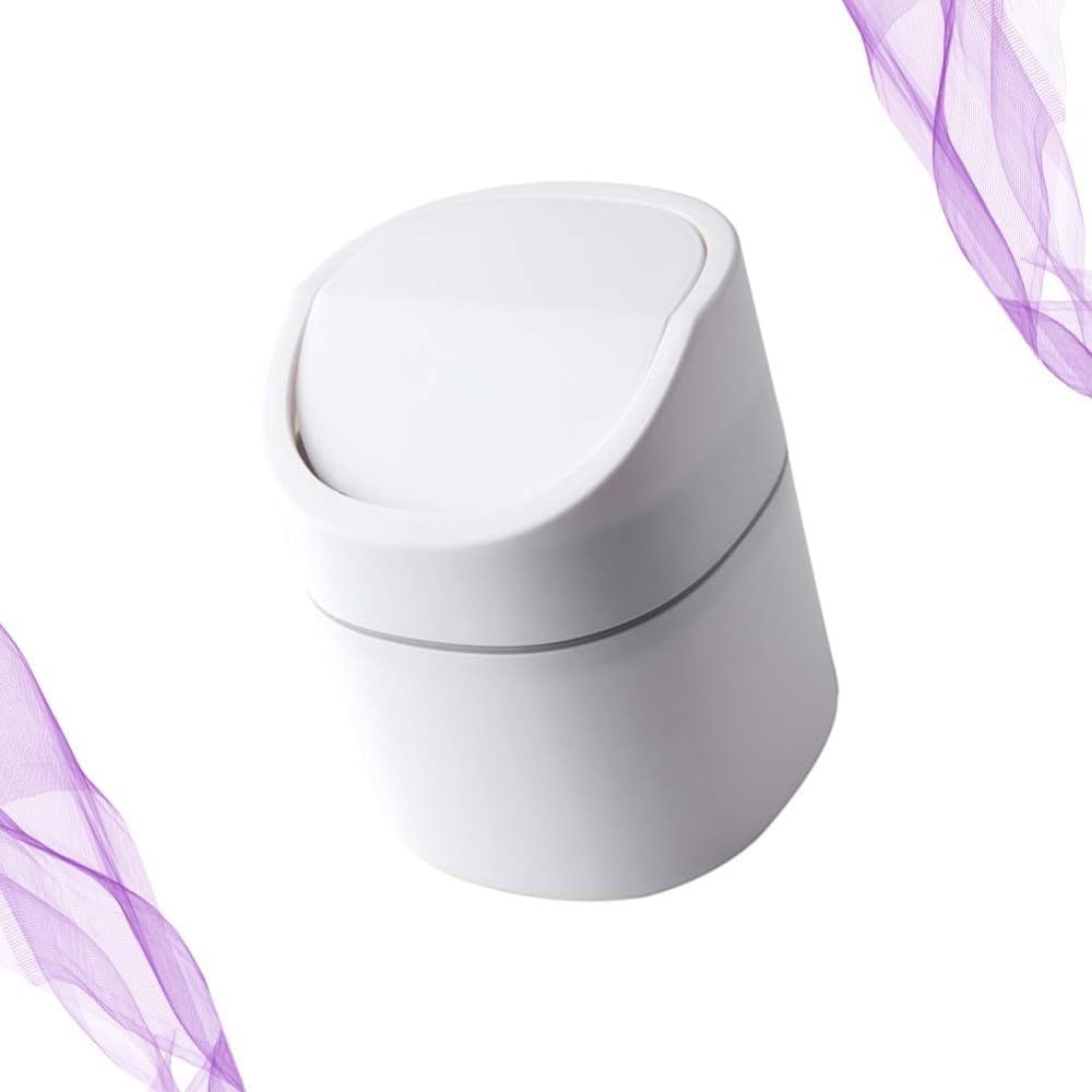 ya 13 9.15 baidi Push Trash Can Cute for Mini Desktop Waste Container Table Bin for Car