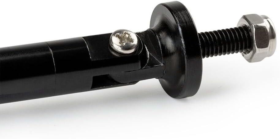ya 10 9.16 baidi 2 Pieces Adjustable Black Front Bumper Lip Separator Strut Bar Support Bar Boiler -
