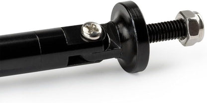 ya 10 9.16 baidi 2 Pieces Adjustable Black Front Bumper Lip Separator Strut Bar Support Bar Boiler -