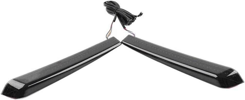 ya 4 8.10 Red LED Saddlebag Side Marker Light Fit For Harley Touring Street Glide 2014-23