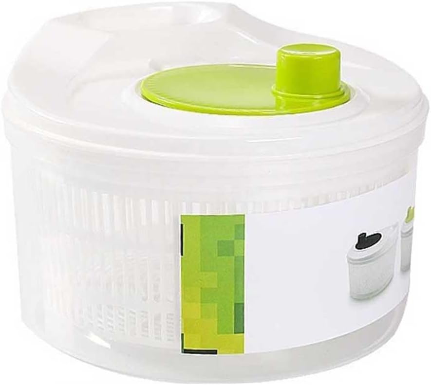 ya 14 9.20 baidi Vegetable Salad Dehydrator with Manual Rotating Drain Basket for Kitchen Use-1