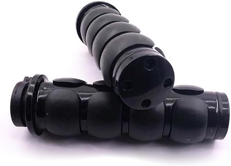 ya 11 9.14 baidiMotorcycle 1 inch Handlebar end Grips for Honda Rebel 250 300 500 Shadow 1100-