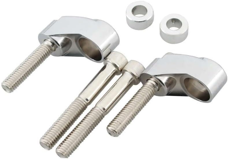 ya 2 8.15 39-49mm Front Turn Signal Bracket Relocation Kit for Harley Softail Dyna XL 883