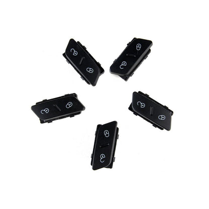 ya 4 8.8 Black Central Door Lock Switch Set Suitable for Tiguan for Jetta for Golf 1K0962125BREH