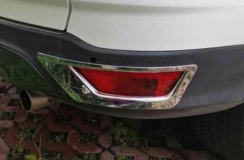 ya 6 8.14 ABS Rear Fog Light Lamp Chrome Cover Trims F for Ram e for Ford Escape Kuga 2013-2019