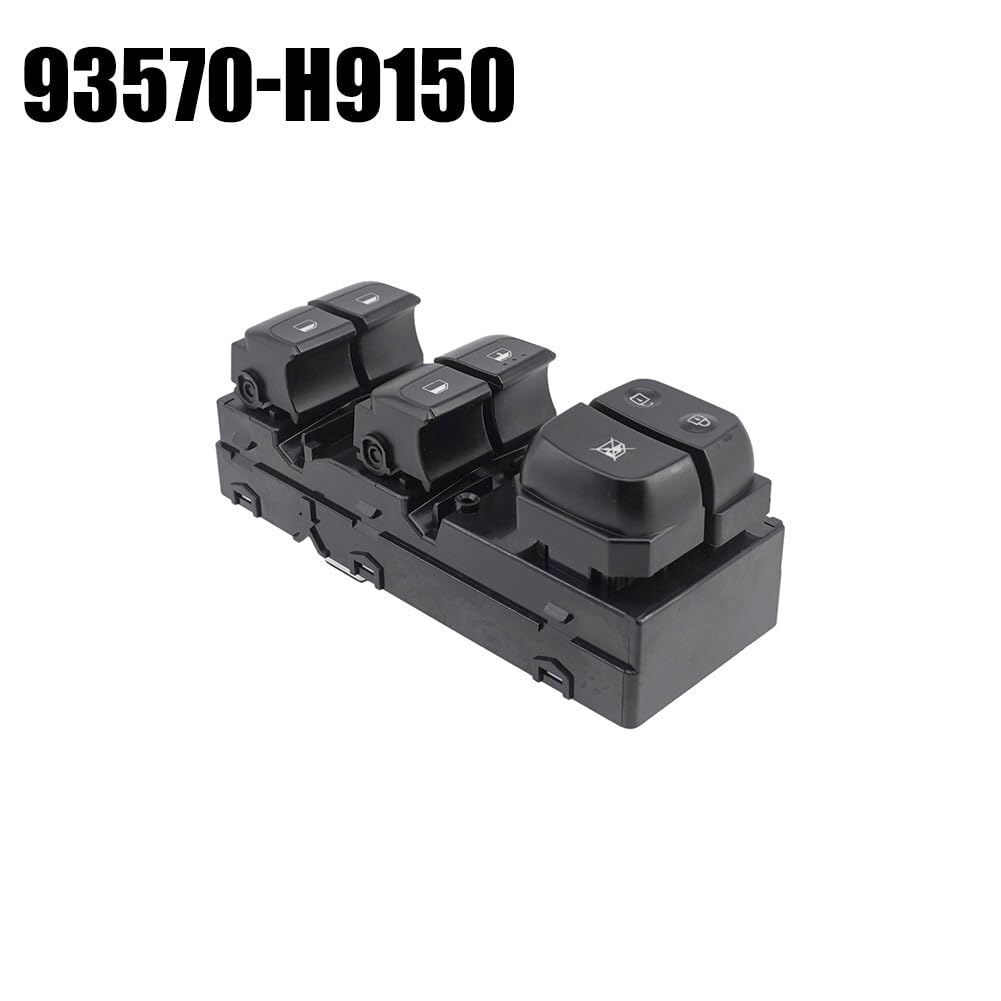 ya 9 10.24 93570-H9150 Driver Side Left Window Switch for Kia Rio 2018-2020-