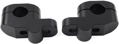 ya 11 9.14 baidi7/822mm Offset Handlebar Clamp Mount Riser Fit for Honda for Suzuki for Yamaha Black
