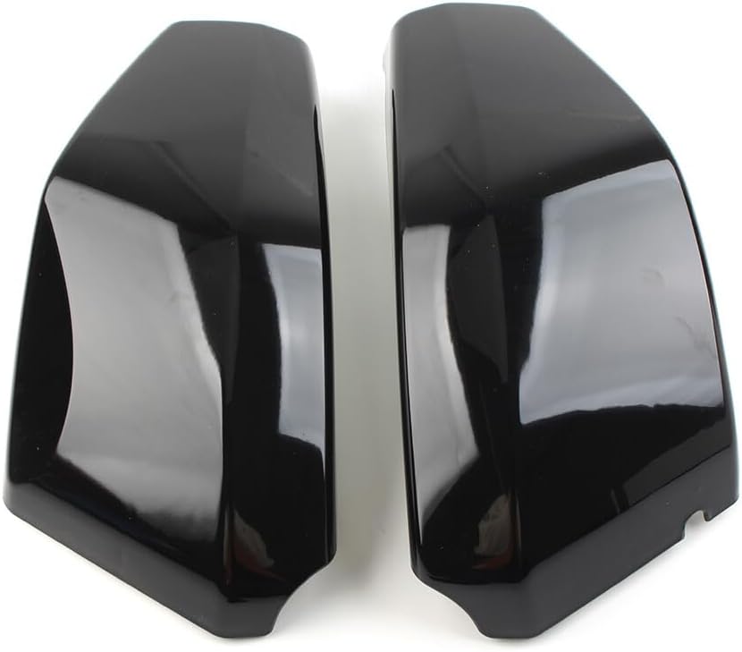 ya 23 10.7 baidi Battery Left & Right Side Covers Black ABS Plastic for Honda VTX1300 2003-2009