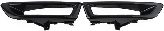ya 4 8.10 Front Fog Light Lamp Black Cover Trim Fit for Land Rover Discovery Sport 2015-19 16