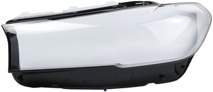 ya 4 8.10 Left front headlight lens protective cover shell suitable for BMW 5SERIES G30 G38 2020-2022 lampshade 