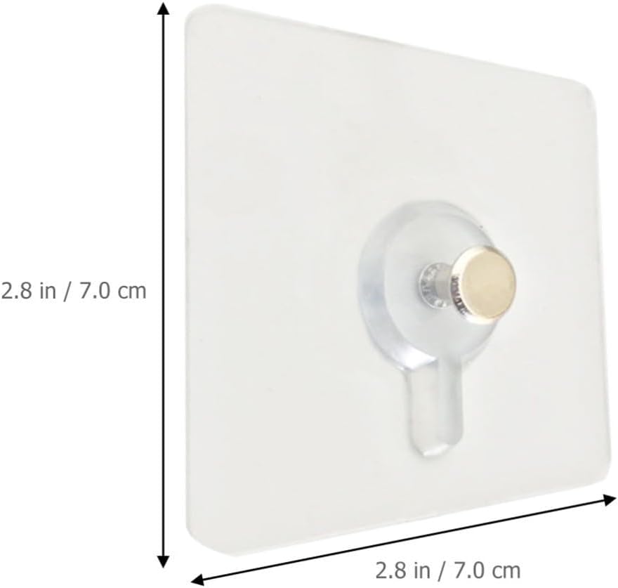 ya 26 10.21 baidi 10 Pcs No Trace Nail Non-Trace Picture Hanger Photo Hanging Kit Traceless Hooks-2