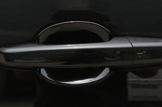 ya 5 8.10 for Land Rover Discovery 5 2017-25 Black Look Exterior Side Door Bowl Cover Trim