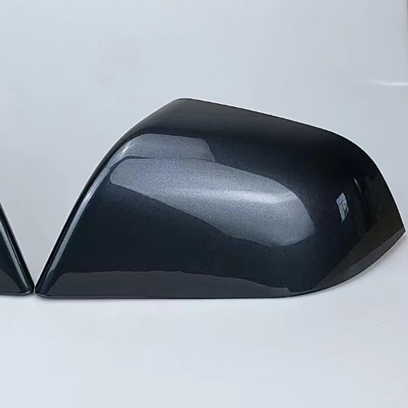 ya 11 9.14 baidiLeft Black Rear View Side Mirror Skull Cover for Tesla Model 3 2017-23 1092290
