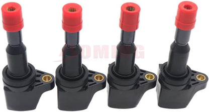 ya 9 10.24 Set of 4 Ignition Coil For 2006-2008 for Honda Fit 1.5L l4 C1578 UF581 30520-PWC-003