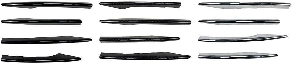 ya 4 8.14 for Mercedes-Benz E Class W213 E260 E300 E53 4x Front Fog Light Decorative Trim