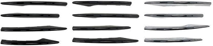 ya 4 8.14 for Mercedes-Benz E Class W213 E260 E300 E53 4x Front Fog Light Decorative Trim