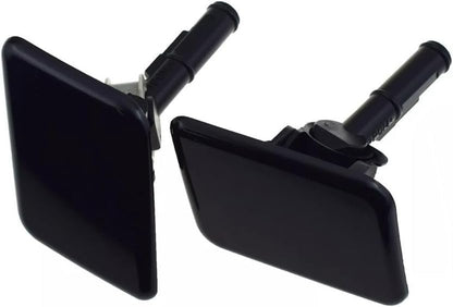 ya 12 10.8 baidi 2Pcs For 2011-2015 I40 Headlight Washer Nozzle Cover Cap Unpainted Left+Right