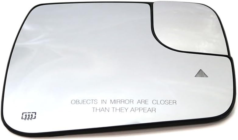 ya 11 9.14 baidiFit for Dodge for Ram 1500 2500 2019-2022 Wing Mirror Glass with Heated Blind Spot Right