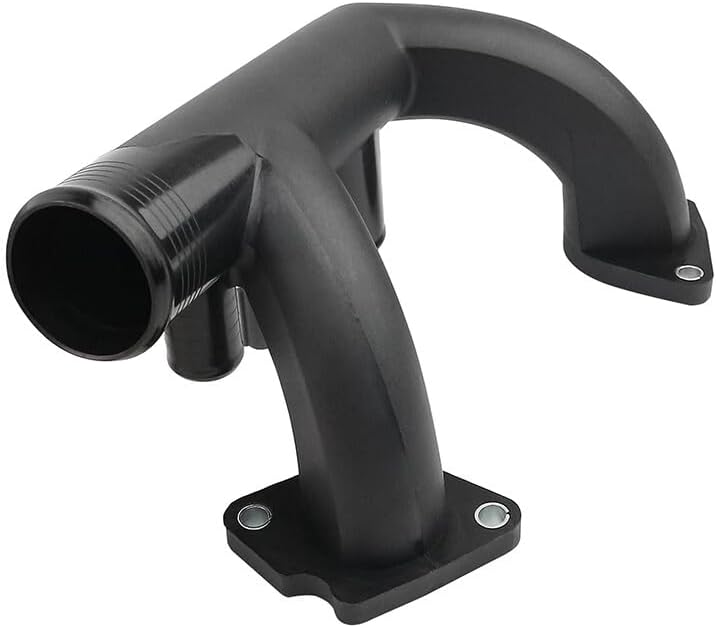 ya 11 9.14 baidi96JV8A504BD Thermostat Cover Outlet Pipe w/Sensor for Jaguar Vanden Plas XJ8 XK8