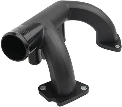 ya 11 9.14 baidi96JV8A504BD Thermostat Cover Outlet Pipe w/Sensor for Jaguar Vanden Plas XJ8 XK8