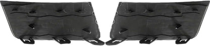 ya 27 10.13 baidi 2X Front Left and Right Bumper Foglight Bezels for Land Rover for Range Rover Evoque