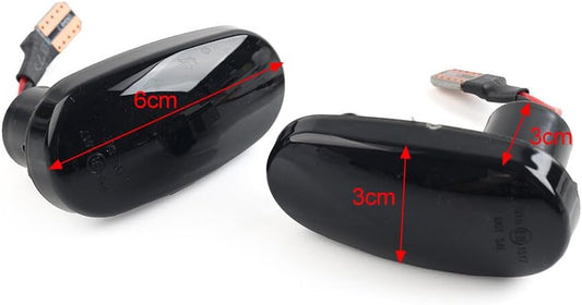 ya 4 8.10 Sequential LED Side Marker Lights Turn Signal Lamp for Alfa Romeo 147 GT MiTo