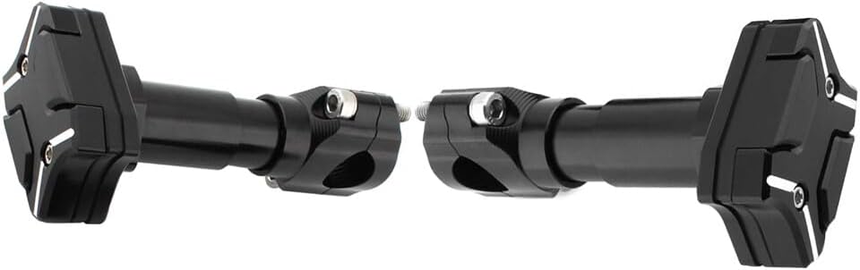 ya 4 8.8.2 Universal Modified Engine Guard Crash Bar F for Ram e Protector 22mm-30mm Pair Black