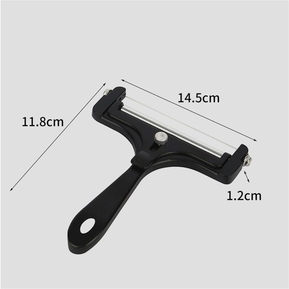 ya 14 9.20 baidi Aluminum Cheese Cutter Adjustable Thickness with 4 Stainless Steel Wire Blades-1