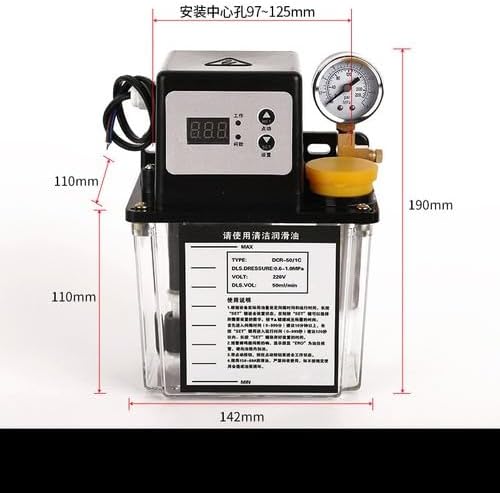 ya 28 10.13 baidi Automatic Lubricating Oil Pump CNC Lathe Machine Tool Oiler Electric Oiling Pump-16