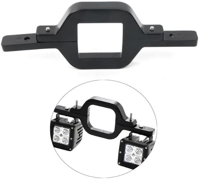 ya 4 8.8 Tow Hitch Mounting Bracket Off-Road Dual LED Car SUV Trailer Reverse Lamp Holder
