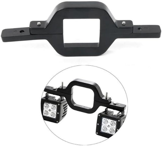 ya 4 8.8 Tow Hitch Mounting Bracket Off-Road Dual LED Car SUV Trailer Reverse Lamp Holder