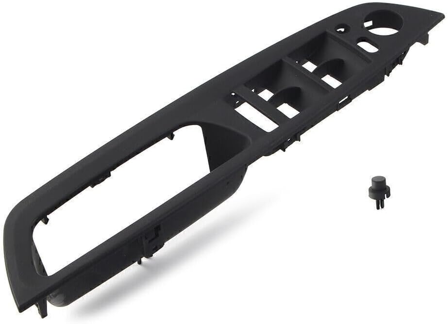 ya 10 9.16 baidi Matte Black Car Inner Door Handle Panel Tirm Cover for BMW X5 X6 E70 RHD