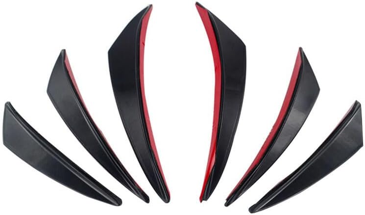 ya 2 8.15 Car Bumper Lip Diffuser Splitter Fins Body Spoiler Tuning Canar for DS Valence Chin