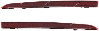 ya 27 10.13 baidi Pair Rear Reflector Red Right+Left Fit For 2013 2014 15 16 17 for Lincoln MKZ/Hybrid