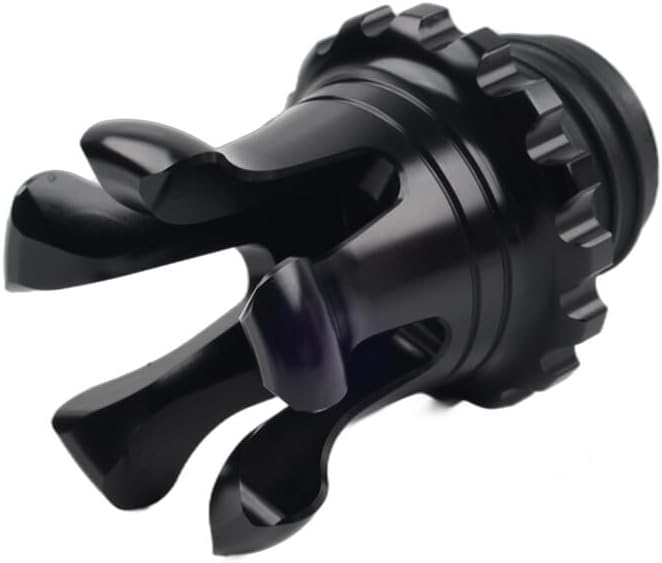 ya 4 8.8.2 Motorcycle Vented King Crown Gas Cap Fuel Tank Black for Harley XL883 Road King