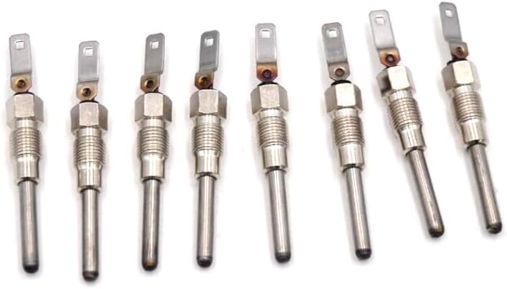 ya 4 8.24 baidi 8PCS For 6.5 L 6.2 L Diesel Fast Start Glowplug for GMC for HUMMER for Chevy Glow Plug SET