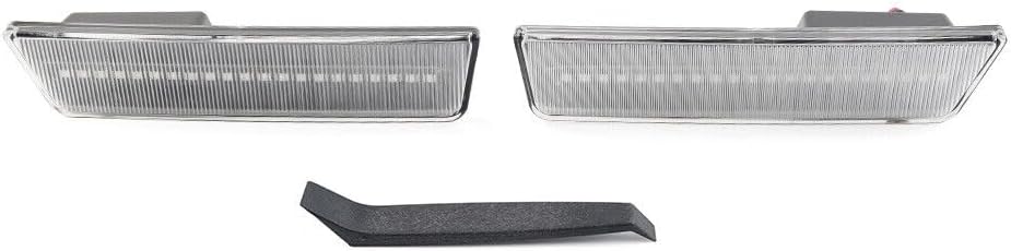 ya 4 8.8 One pair of LED front side marker lights for 2008-2014 2013 2012 2011 for Dodge Challenger 
