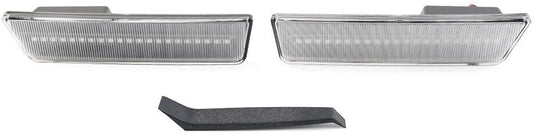 ya 4 8.8 One pair of LED front side marker lights for 2008-2014 2013 2012 2011 for Dodge Challenger 