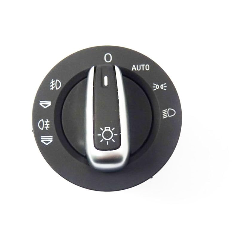 ya 4 8.8.2 Suitable for Audi A6 S6 C6 RS6 Allroad Chrome Car Headlight Switch Fog Light 4F1941531E