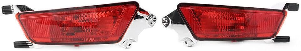 ya 4 8.8.2 2x Rear Bumper Red Fog Lamp Fit for Land Rover for Range for Rover Evoque LR025148 LR025149
