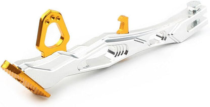 ya 2 8.15 For Motorcycle Universal CNC Gold Foot Side Stand Support Leg Kickstand