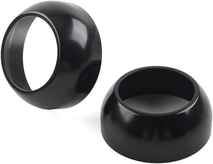ya 6 8.14 Front Fork Boot Cap Covers 39mm Black Fit for Harley Sportster Dyna FXR FXD
