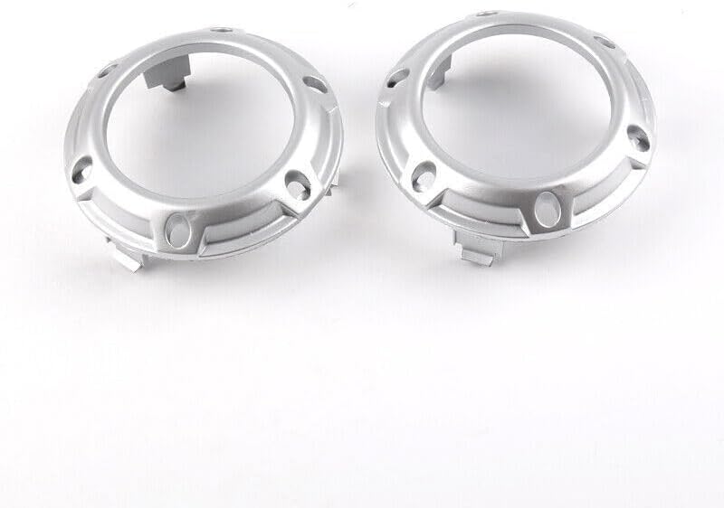 ya 4 8.14 pair of front fog lamp silver protective cover decoration fits for Toyota Highlander 2008-2010