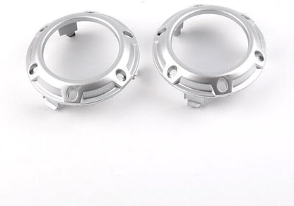 ya 4 8.14 pair of front fog lamp silver protective cover decoration fits for Toyota Highlander 2008-2010