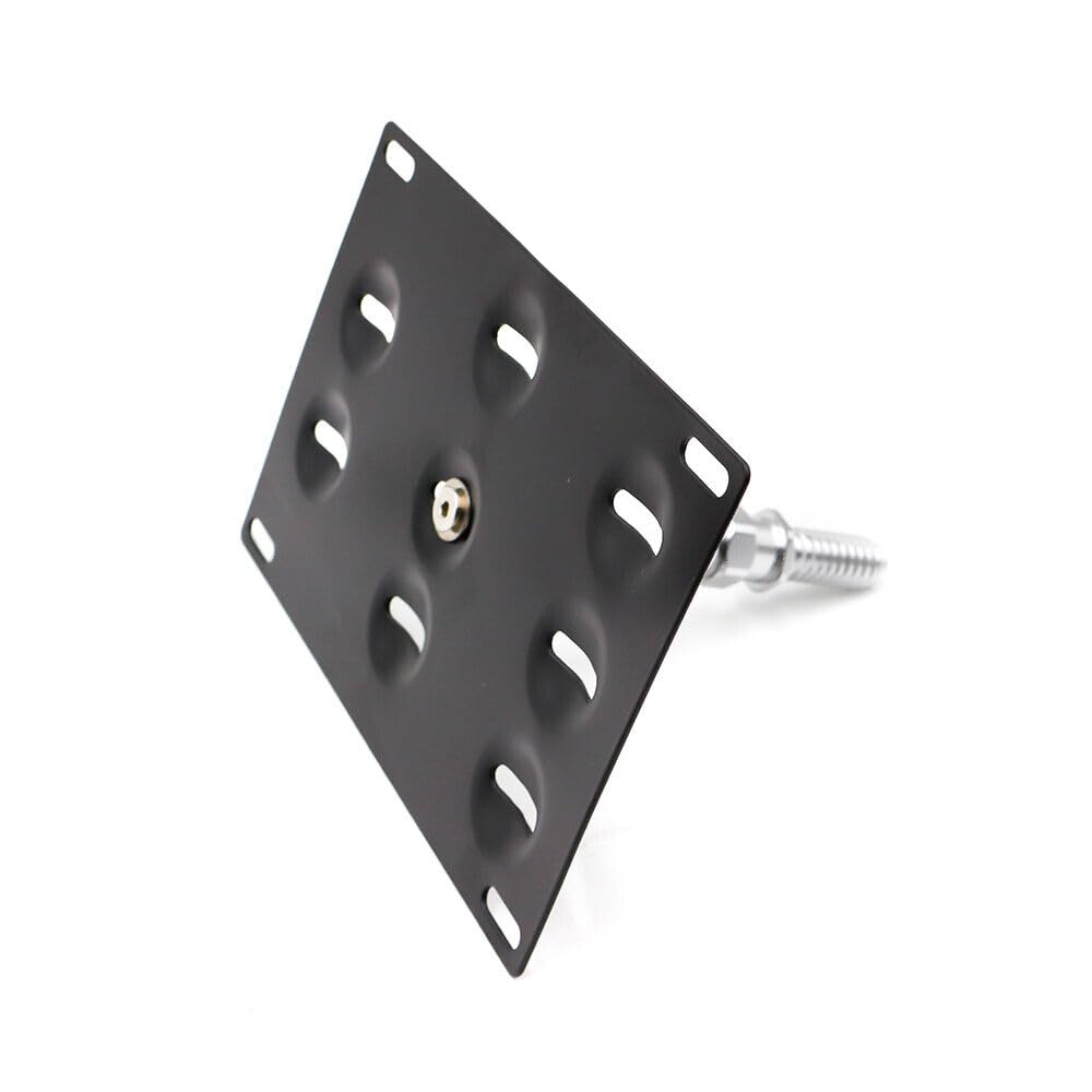 ya 6 8.14 Front Tow Hook License Plate Bracket Mount Holder for BMW E Series 1 3 5 Series