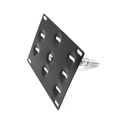 ya 6 8.14 Front Tow Hook License Plate Bracket Mount Holder for BMW E Series 1 3 5 Series