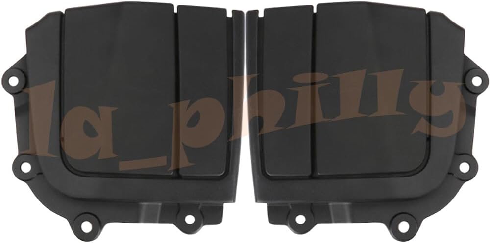 ya 4 8.8.2 RH&LH Retractable Top Deck Hinge Panel for BMW E93 M3 Convertible 2007-13 Black